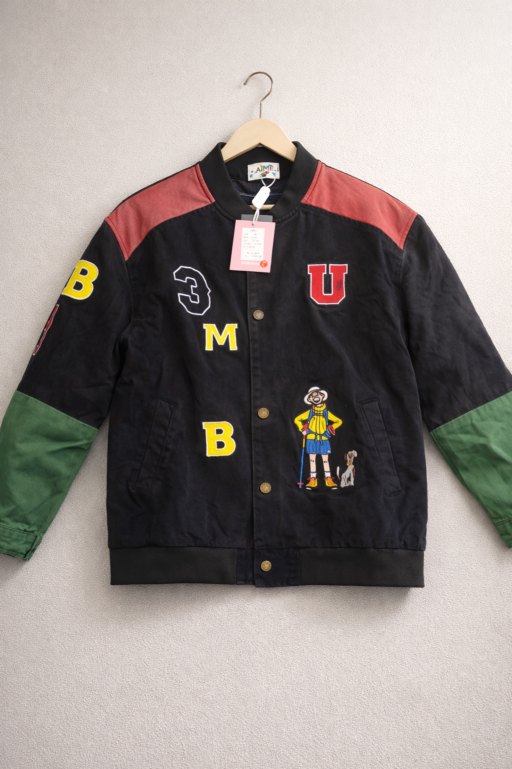 Cartoon Lether Jacket