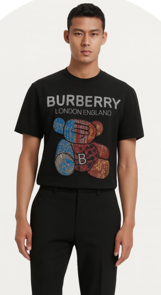 Burberry Round Neck T-shirt