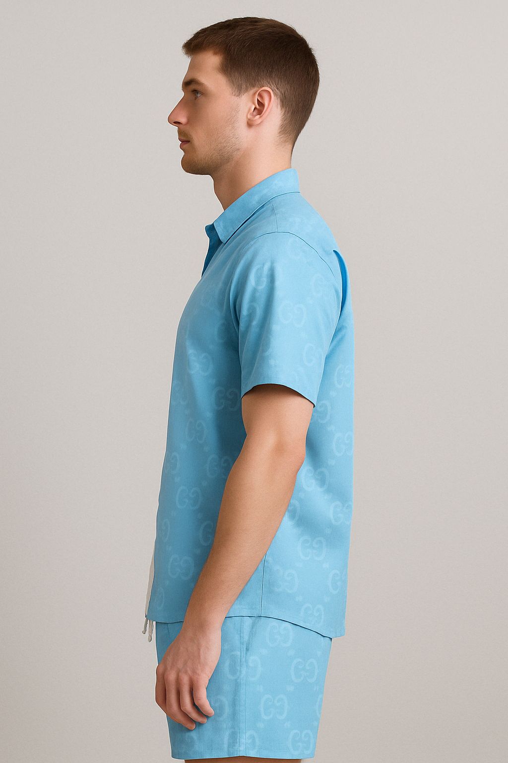 Gucci Co-ord Set Skyblue