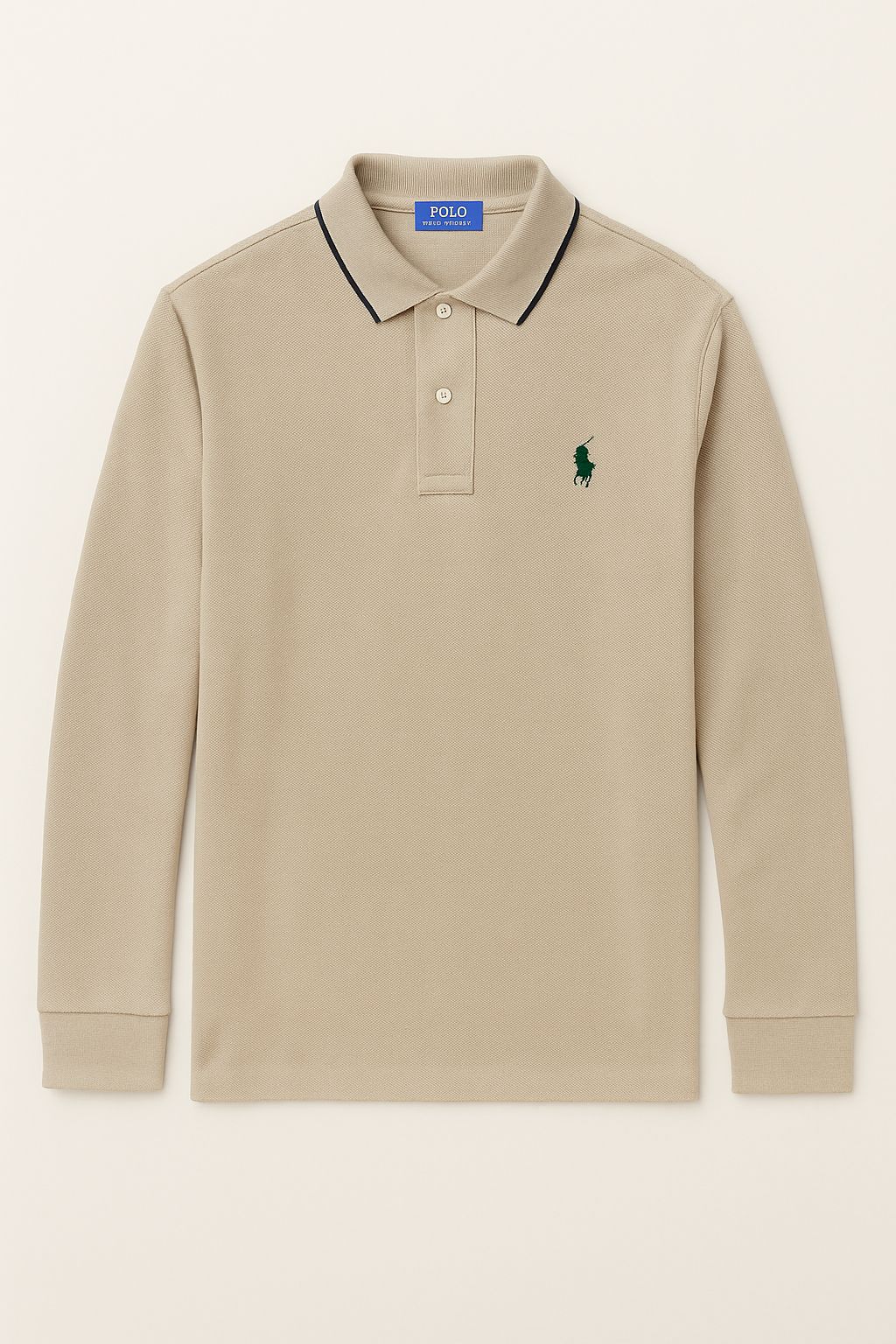 Ralph Lauren Collar Full Sleeve T-shirt