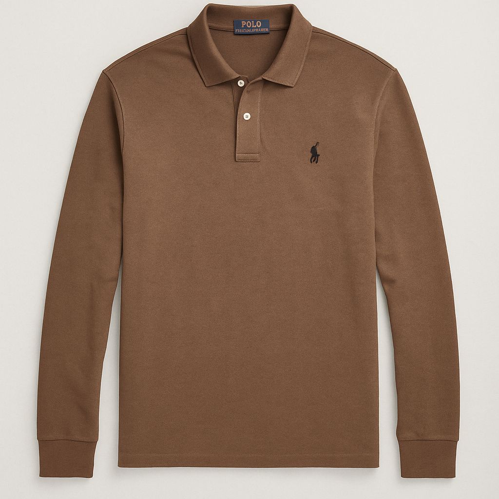 Ralph Lauren Collar Full Sleeve T-shirt