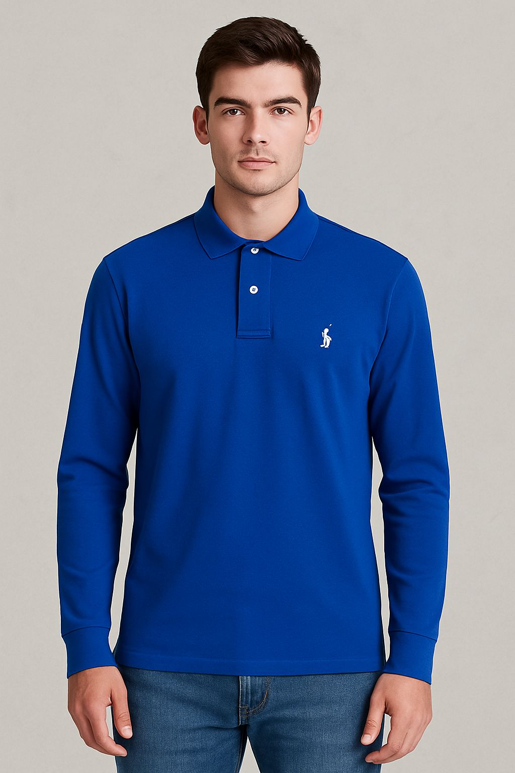 Ralph Lauren Collar Full Sleeve T-shirt