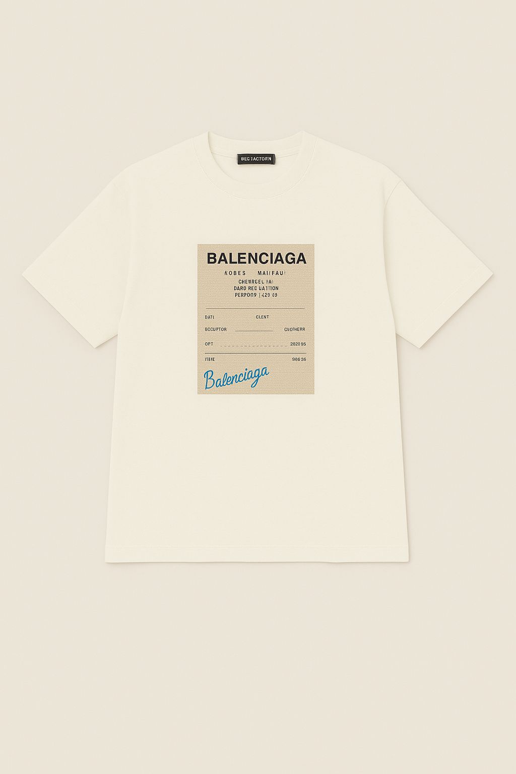 Balenciaga Round Neck T-shirt