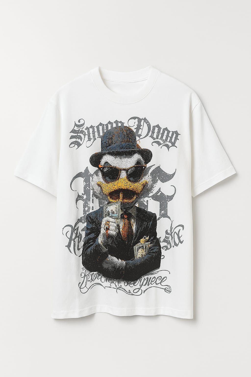 Cartoon Drop Shoulder T-Shirt