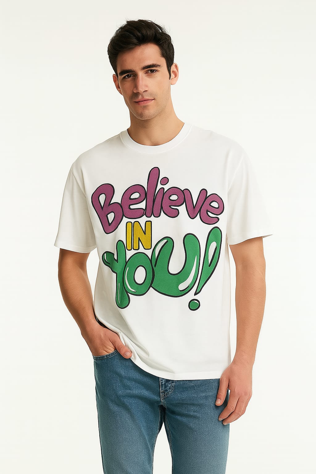 Funky Round Neck T-Shirt