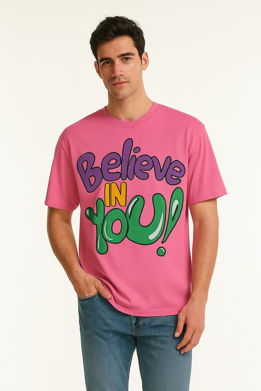 Funky Round Neck T-Shirt