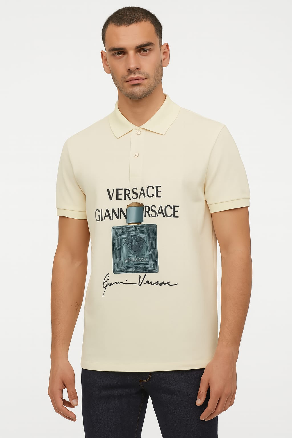 Versace Collar T-shirt