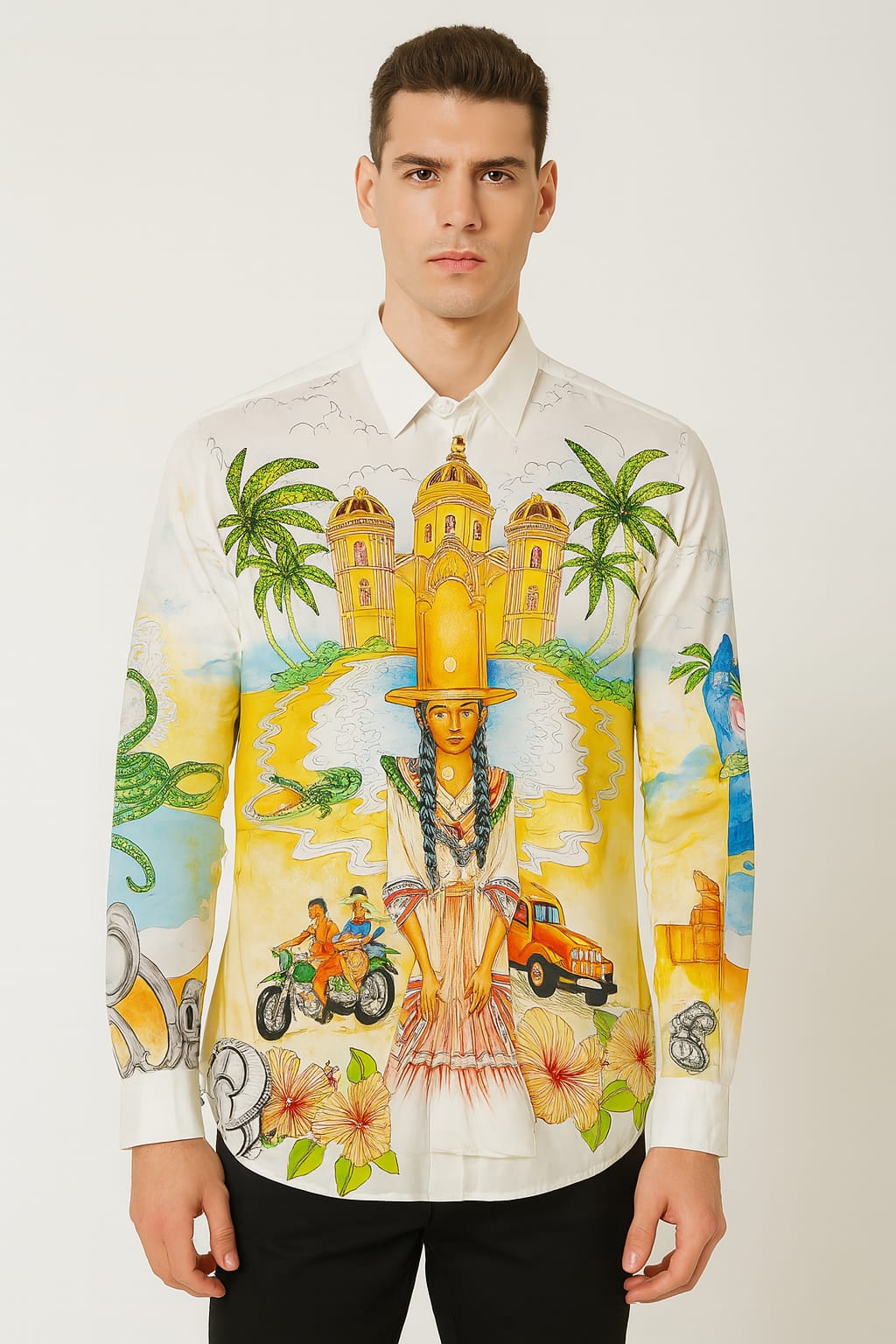 Casablanca Full Sleeve Shirt