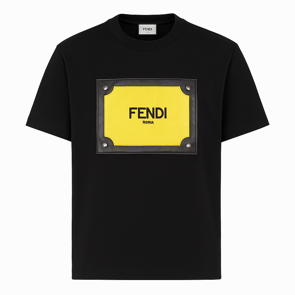 Fendi Round Neck T-shirt