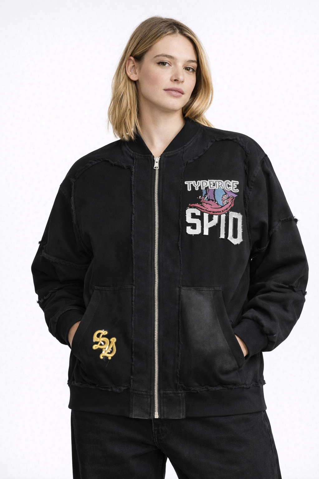 Cartoon Half Sleeve Jacket