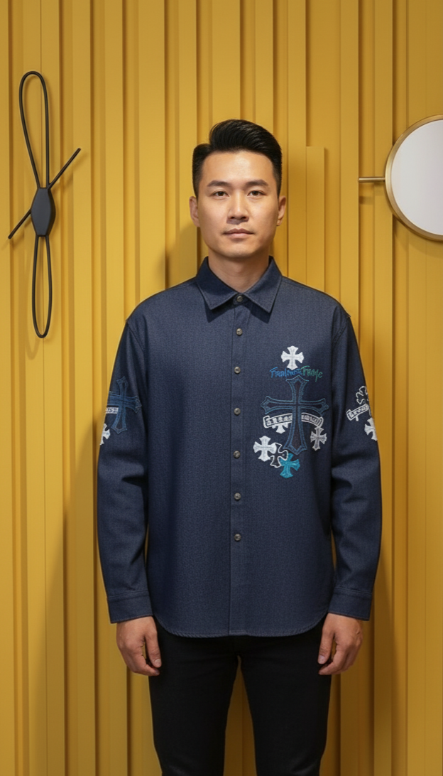 Chrome Heart Full Sleeve Shirt