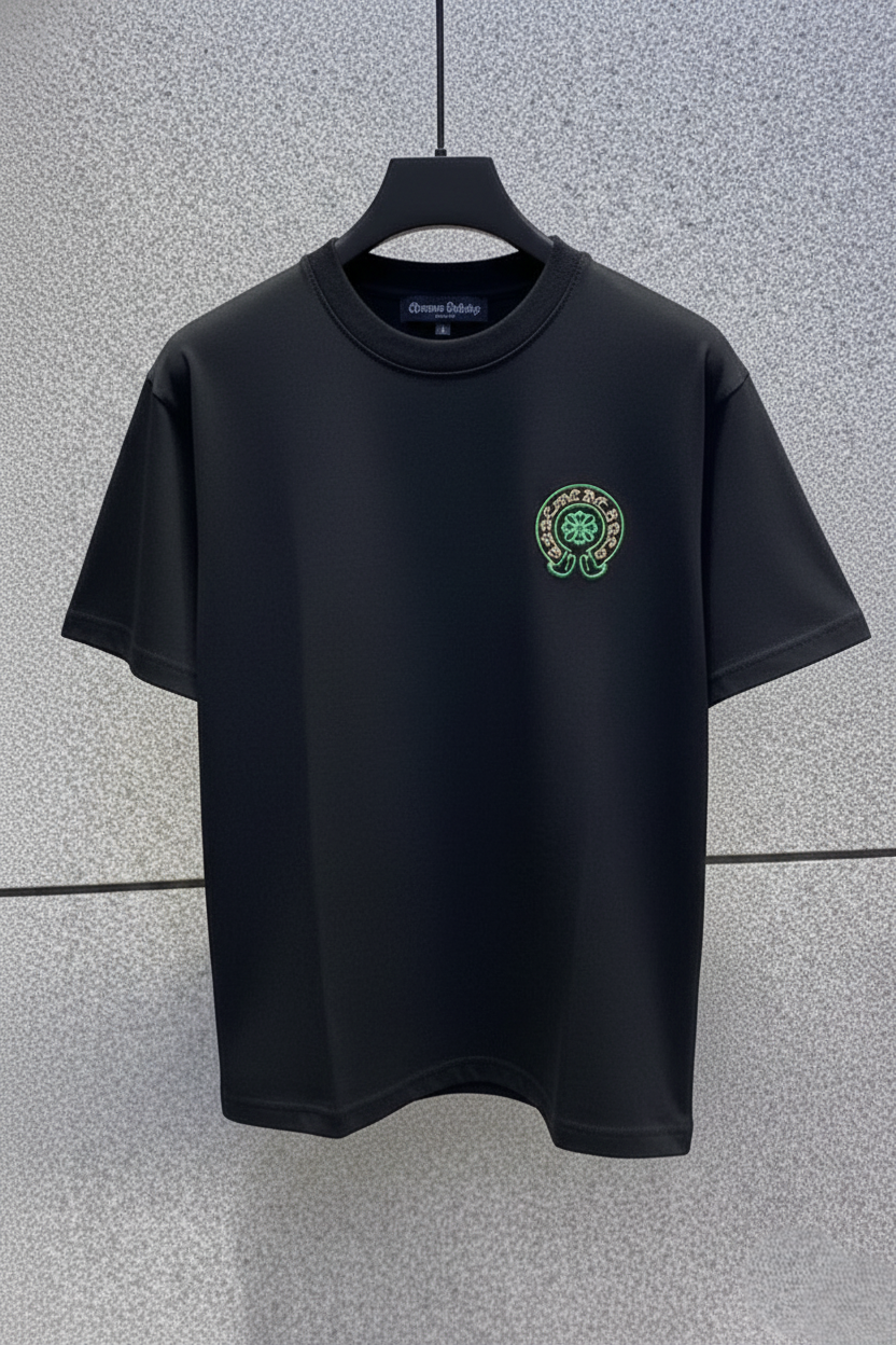 Chrome Heart Round Neck T-shirt