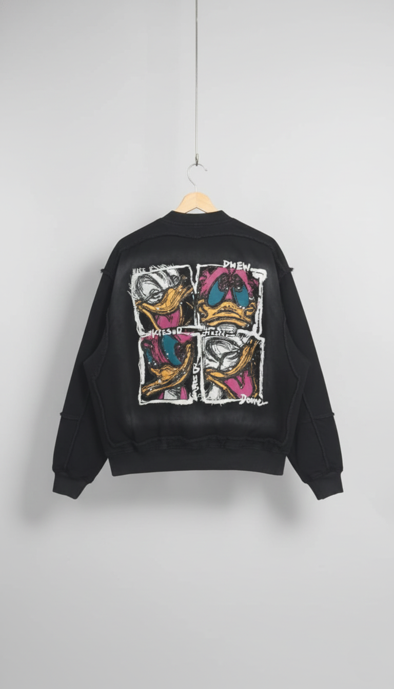 Cartoon Half Sleeve Jacket