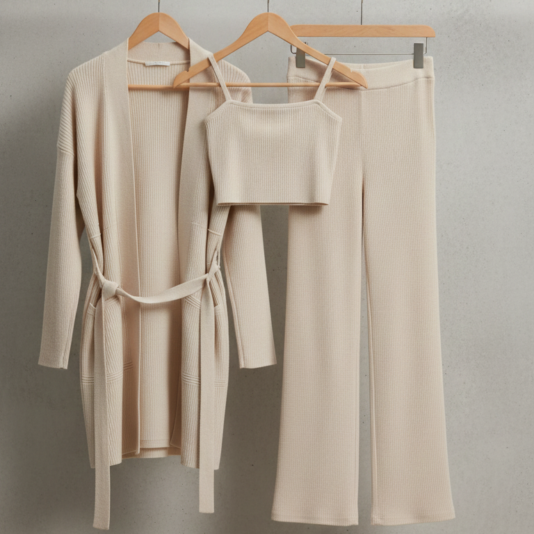 Casual 3 pc Women Co-ord Set