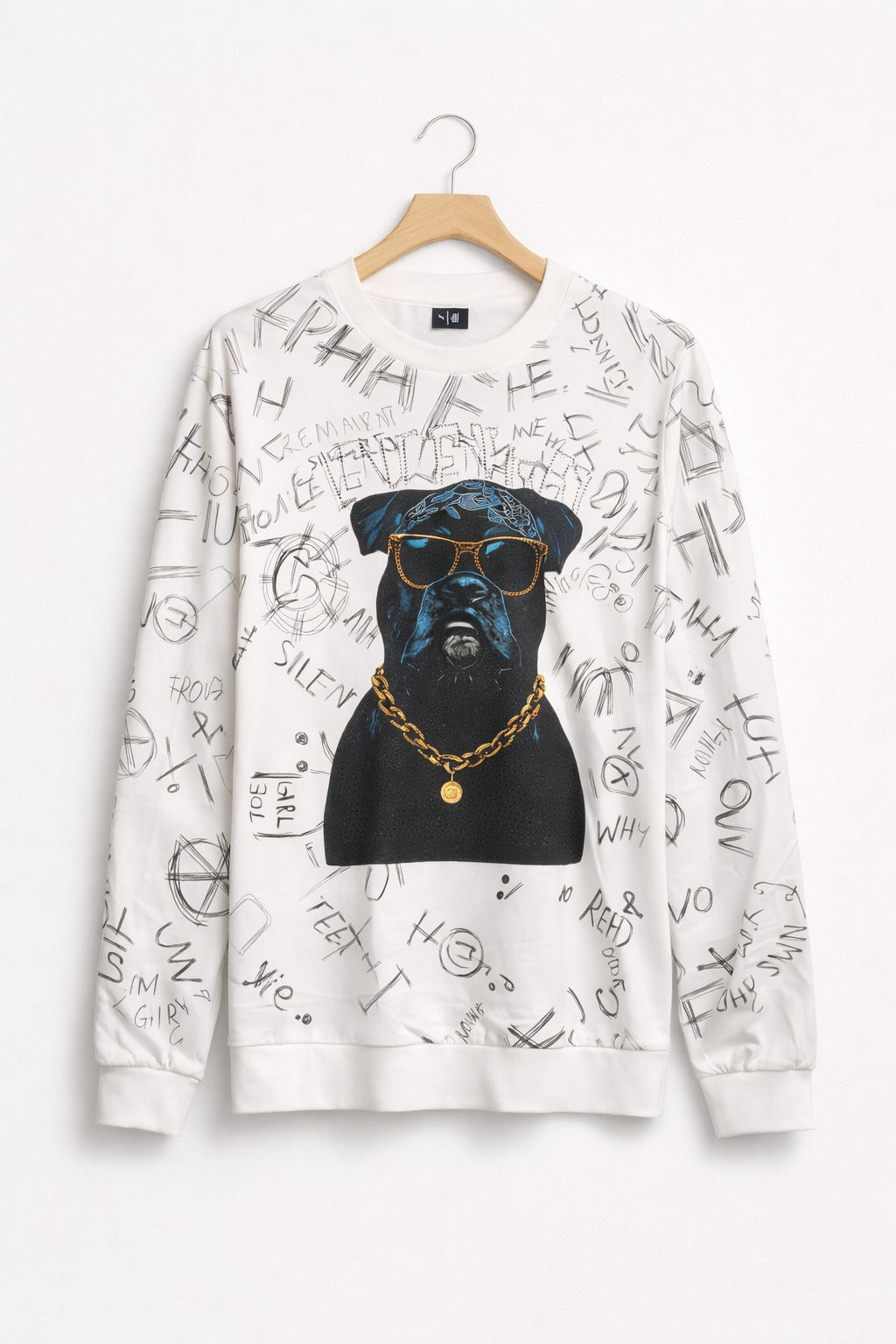 Sanki Alpha Dog Graffiti Sweatshirt