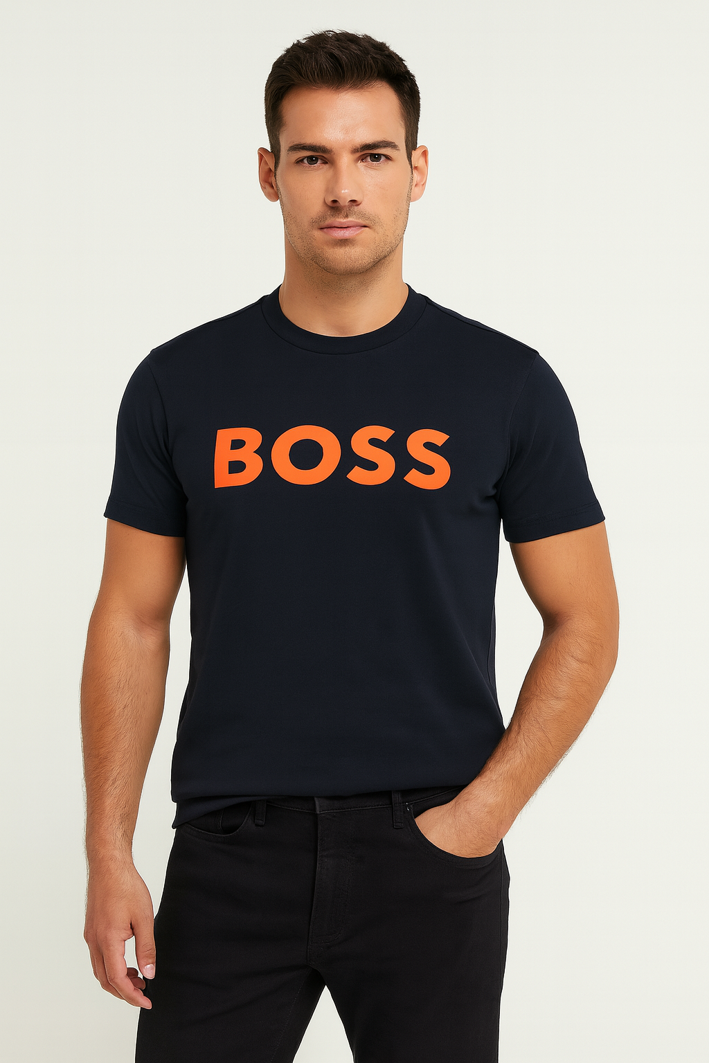 Boss Round Neck T-shirt