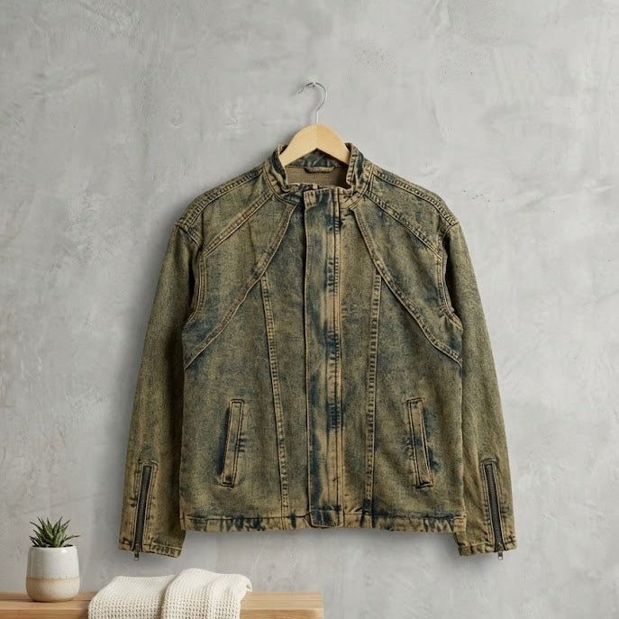 Funky Denim Full Sleeve Shirt