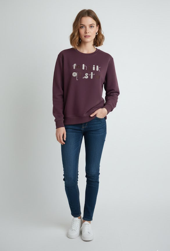 Cartoon Women Sweatshirt