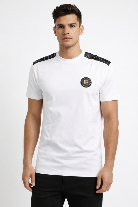 Balmain Round Neck T-Shirt