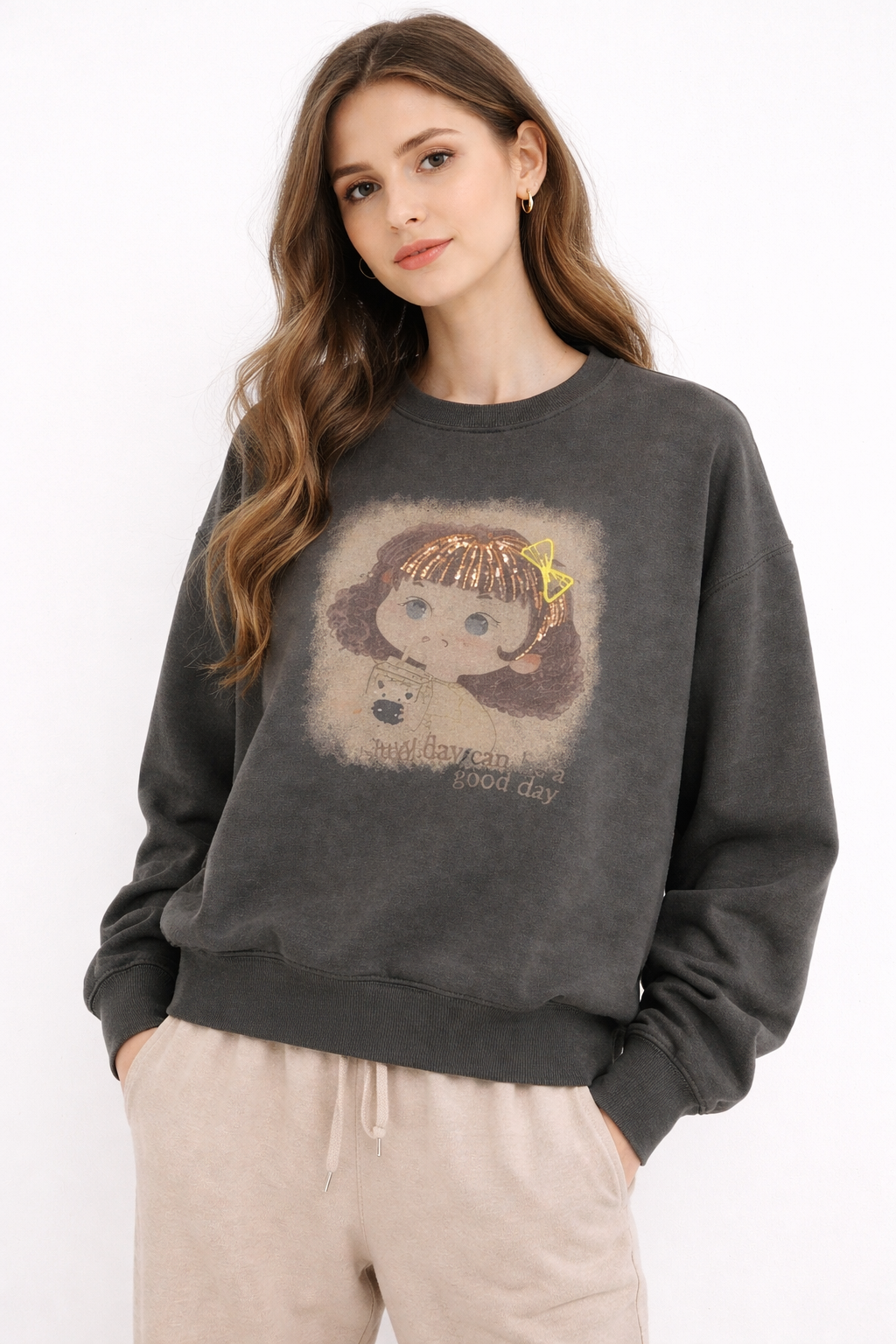 Cartoon Women Sweatshirt