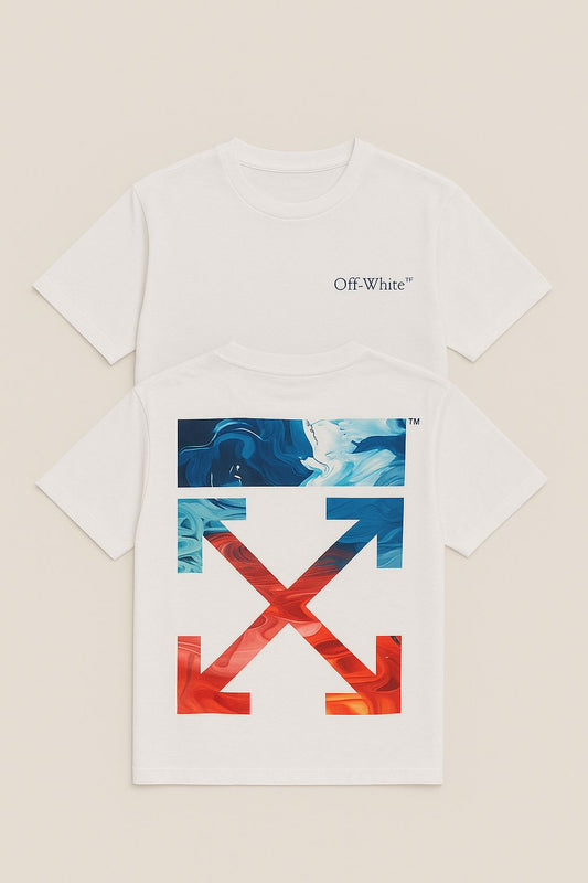 Off-White Round Neck T-shirt