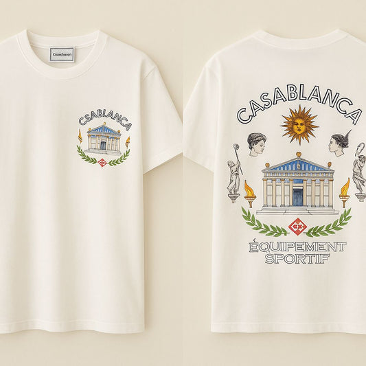 Casablanca Round Neck T-shirt