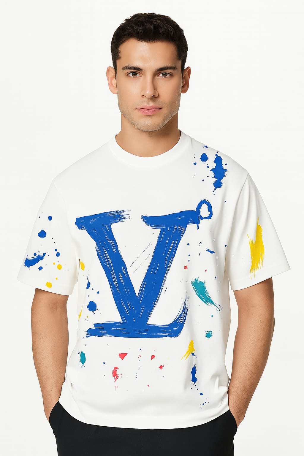 Louis Vuitton Round Neck T-shirt