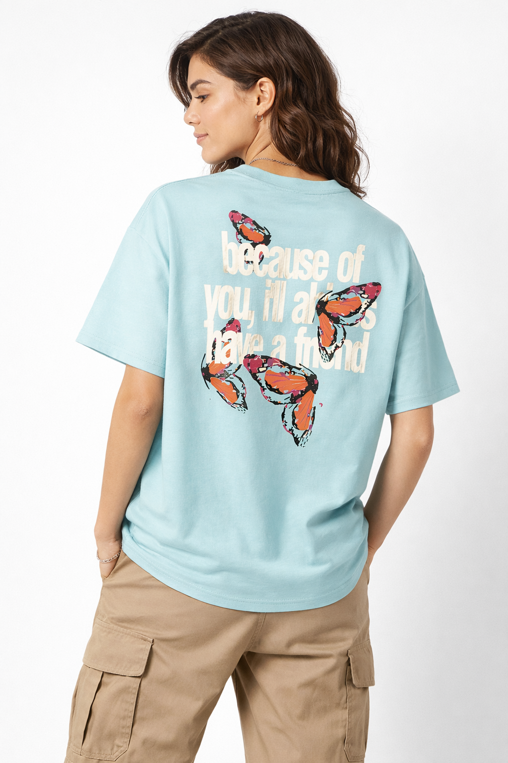 Bluorang Round Neck T-Shirt