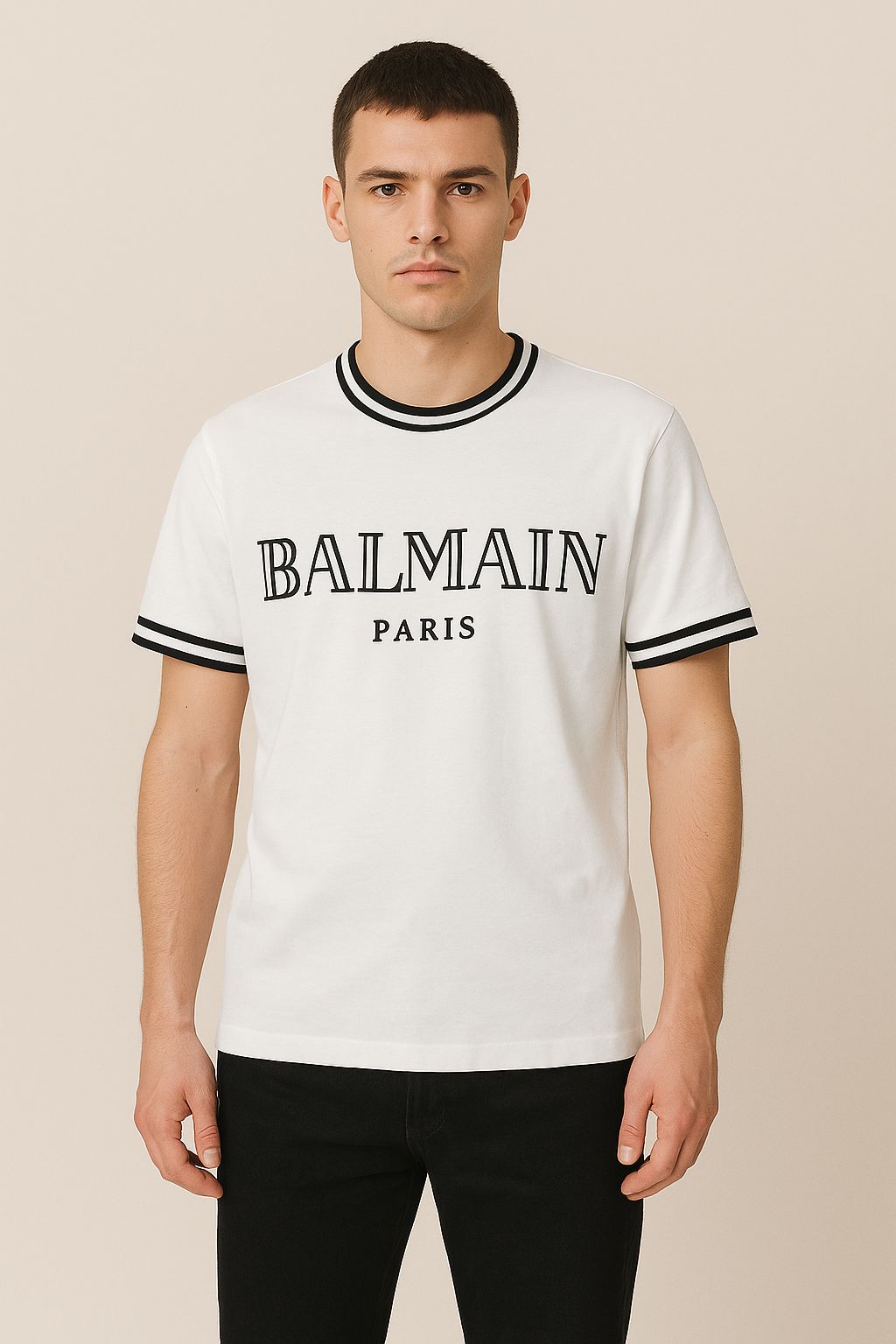Balmain Round Neck T-Shirt