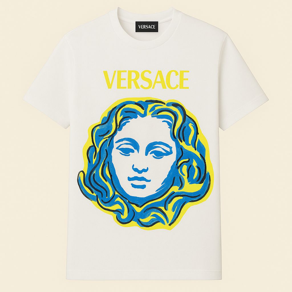 Versace Round Neck T-Shirt