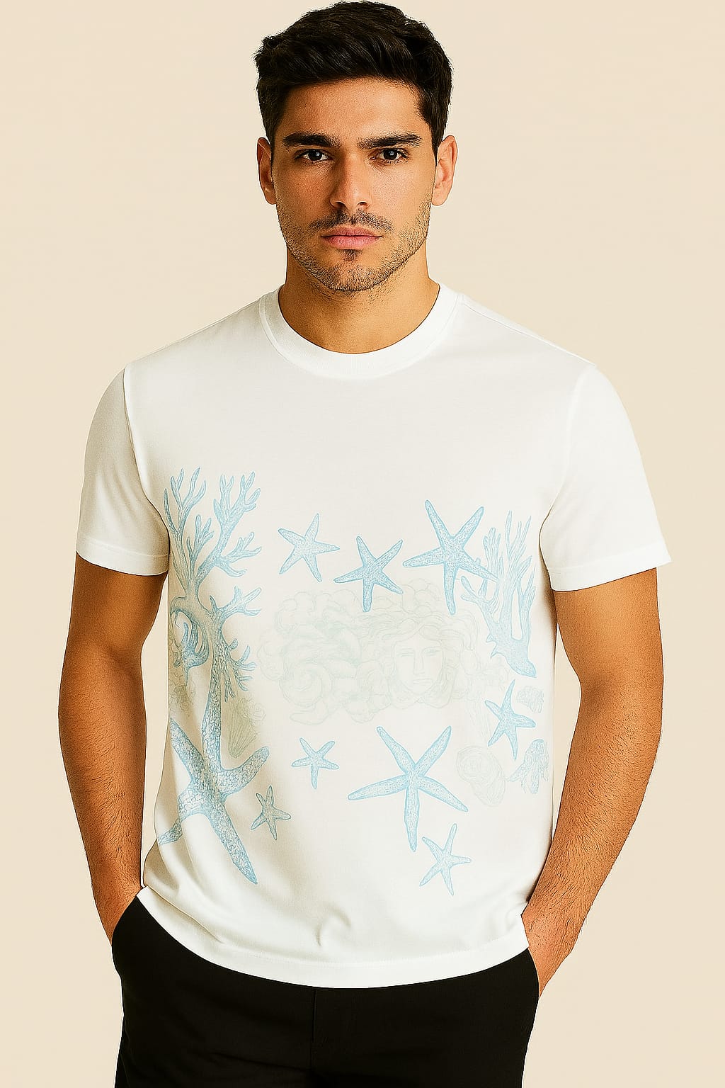 Versace Round Neck T-Shirt