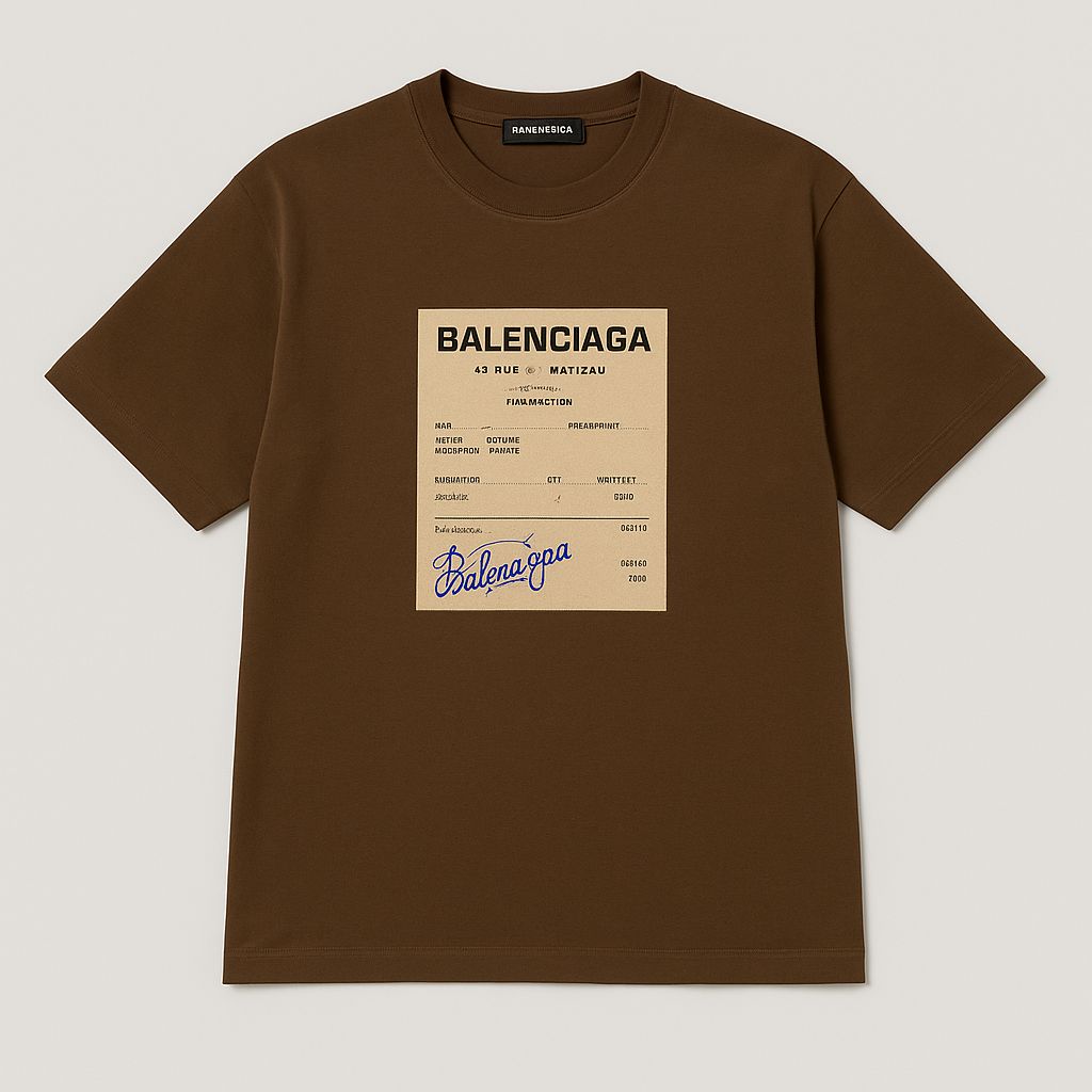 Balenciaga Round Neck T-shirt