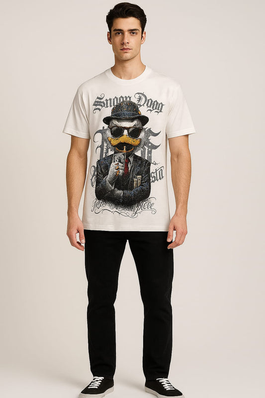 Cartoon Drop Shoulder T-Shirt