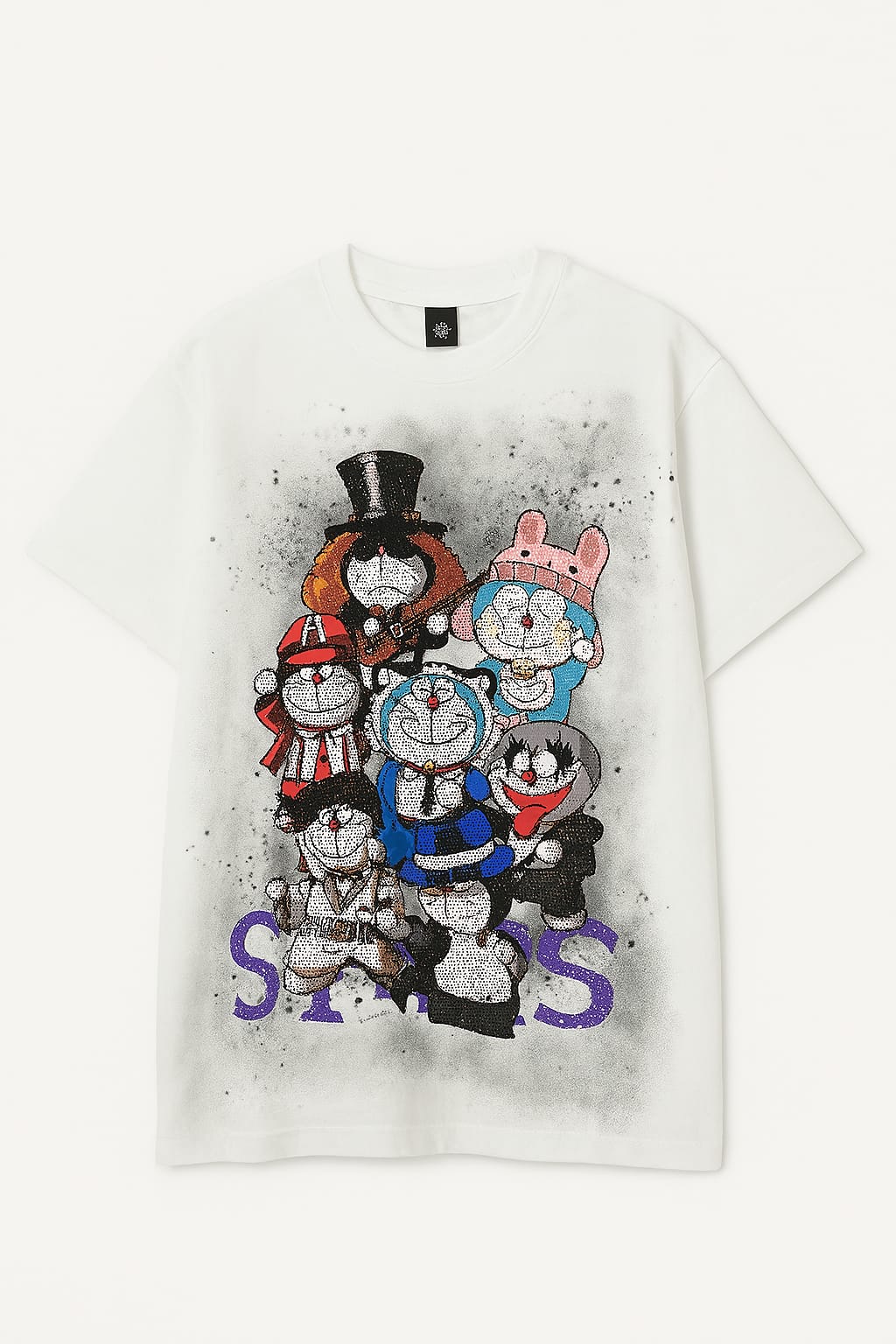 Cartoon Drop Shoulder T-Shirt