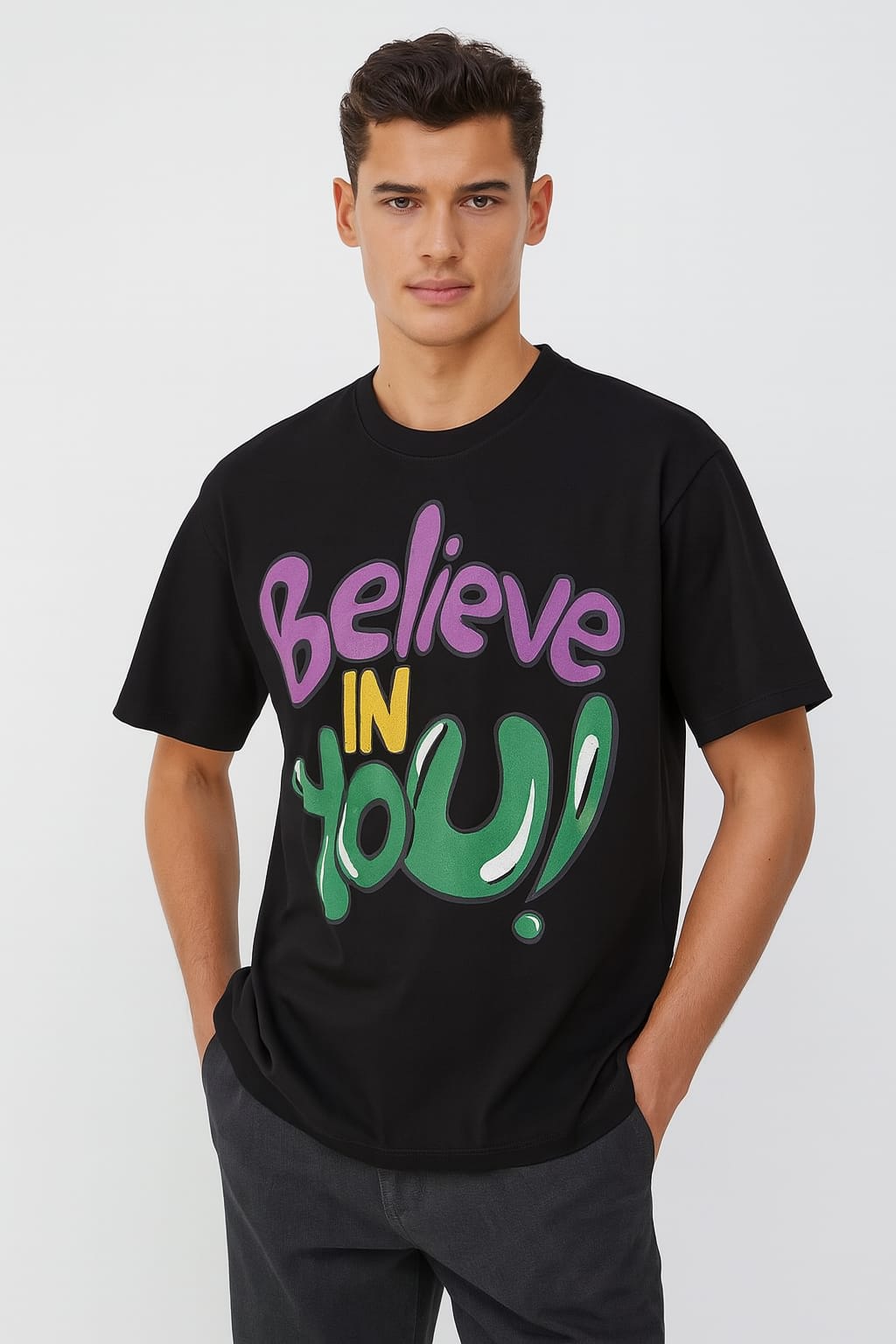 Funky Round Neck T-Shirt