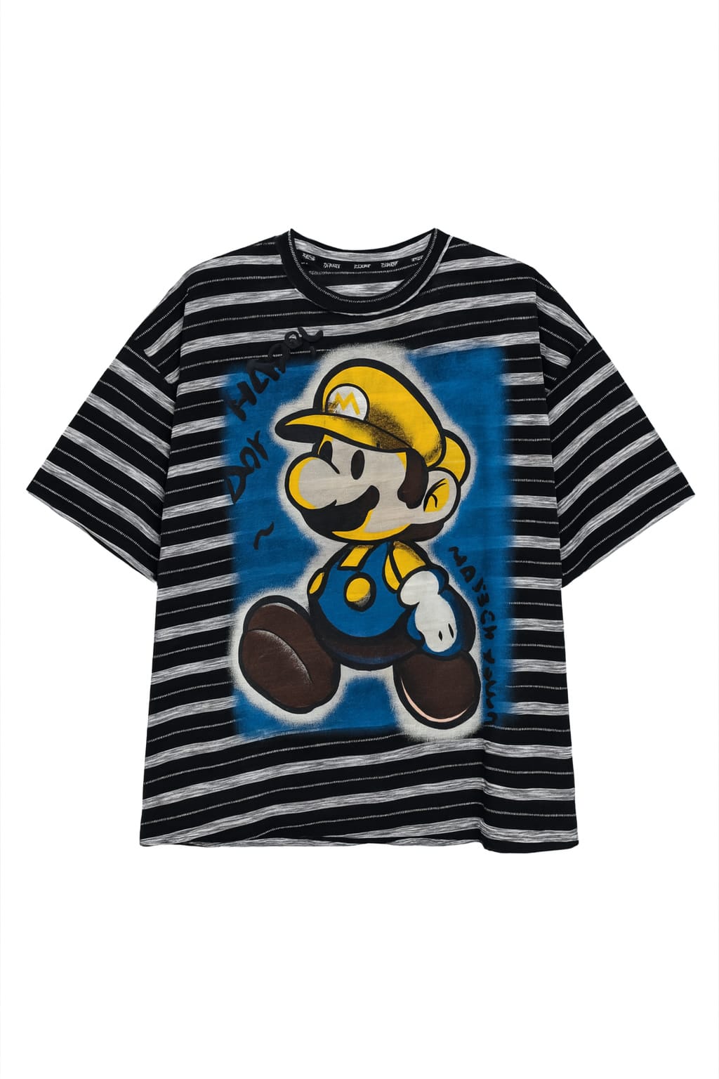 Cartoon Round Neck T-Shirt