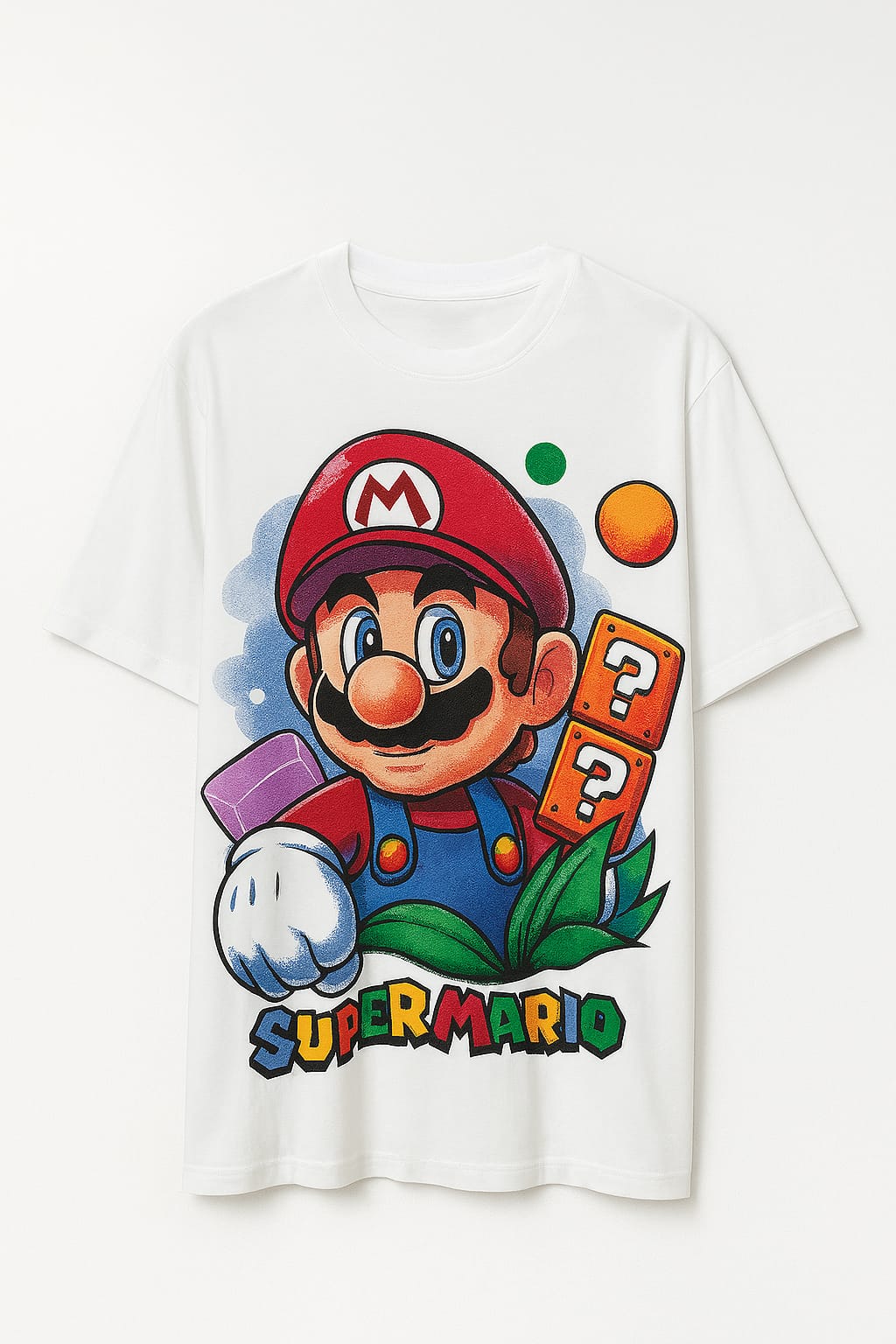Cartoon Round Neck T-Shirt