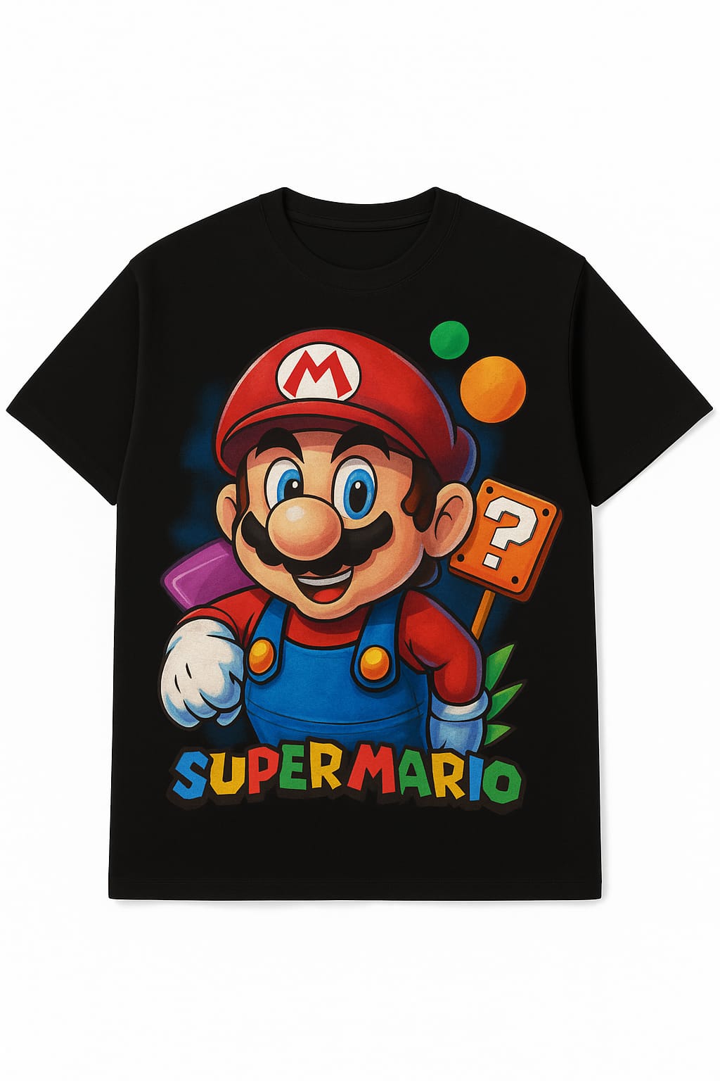Cartoon Round Neck T-Shirt