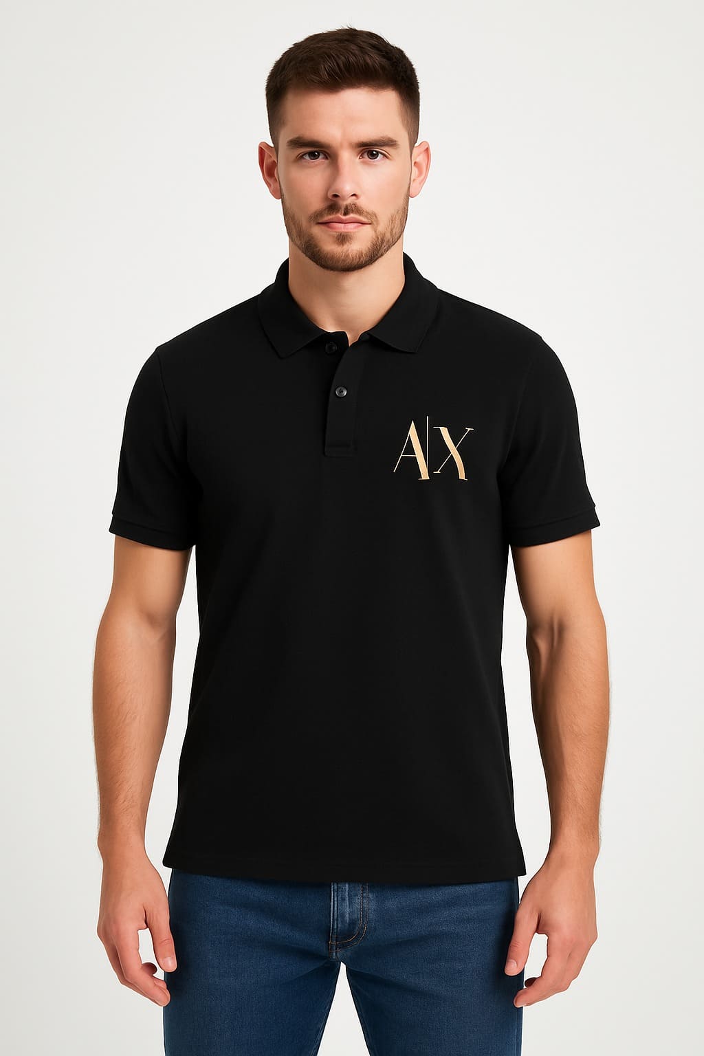 Armani Exchange Collar T-shirt