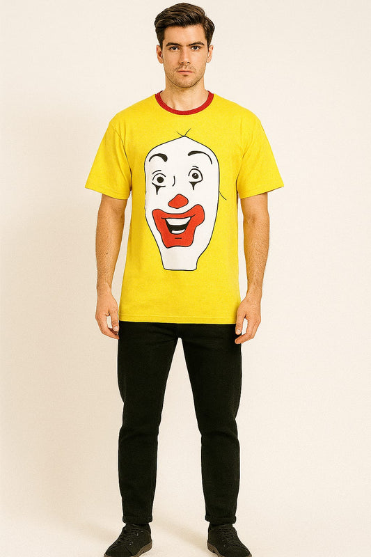 Cartoon Round Neck T-shirt