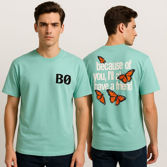 Bluorang Round Neck T-Shirt