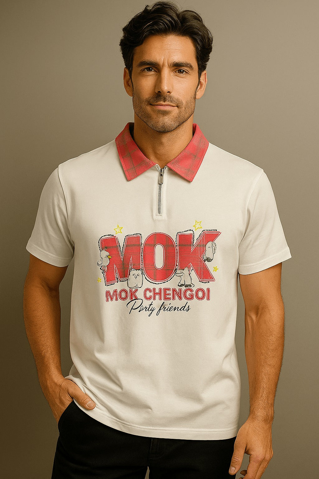 Funky Collar T-shirt