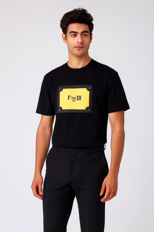 Fendi Round Neck T-shirt