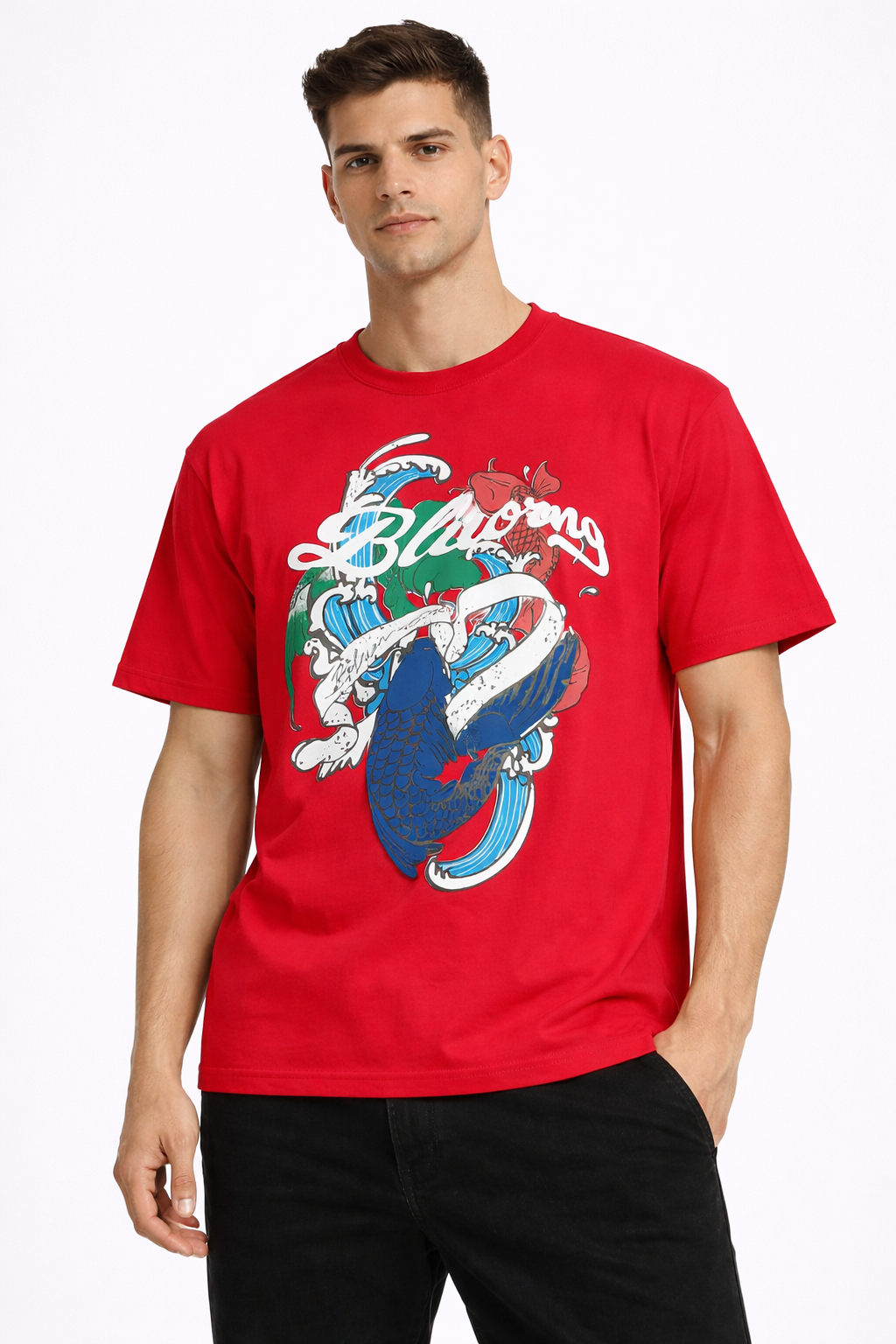 Bluorang Round Neck T-Shirt