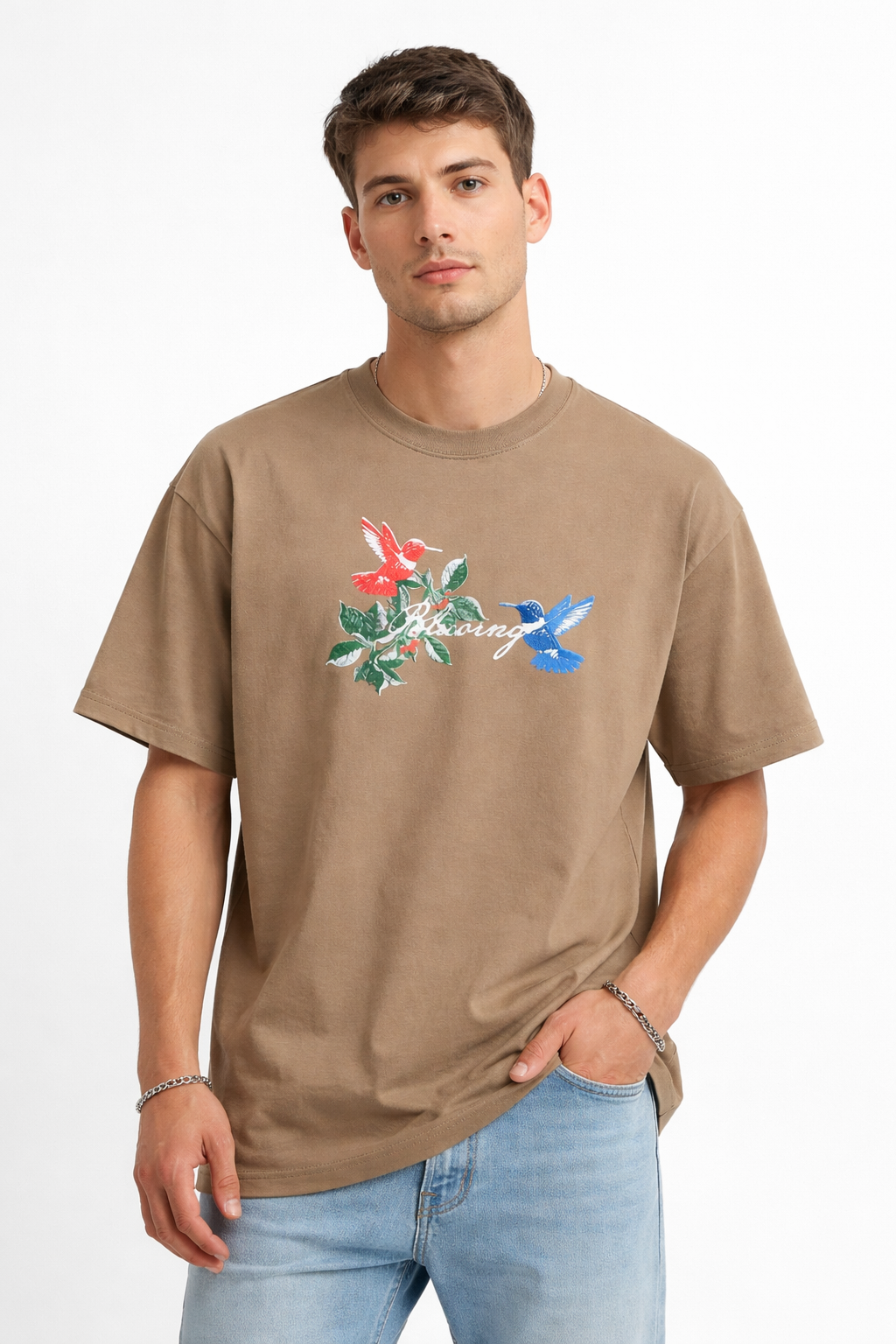 Bluorang Round Neck T-Shirt