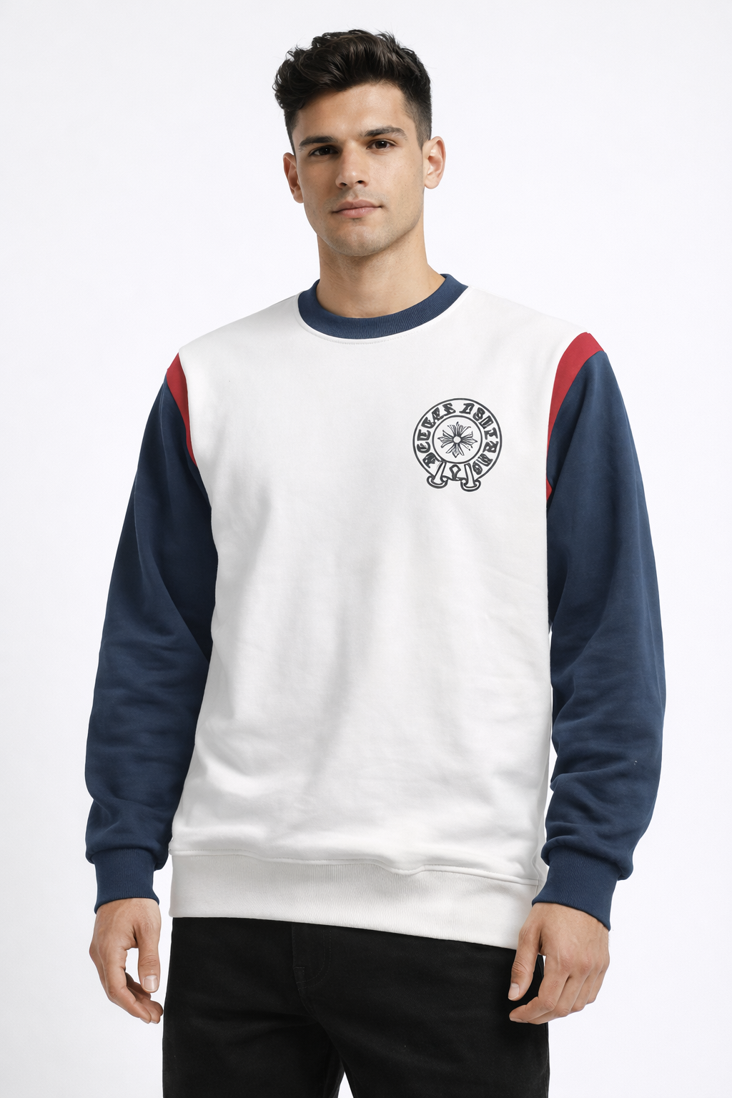 Casual Full Sleeve Glowing Sweatshirt