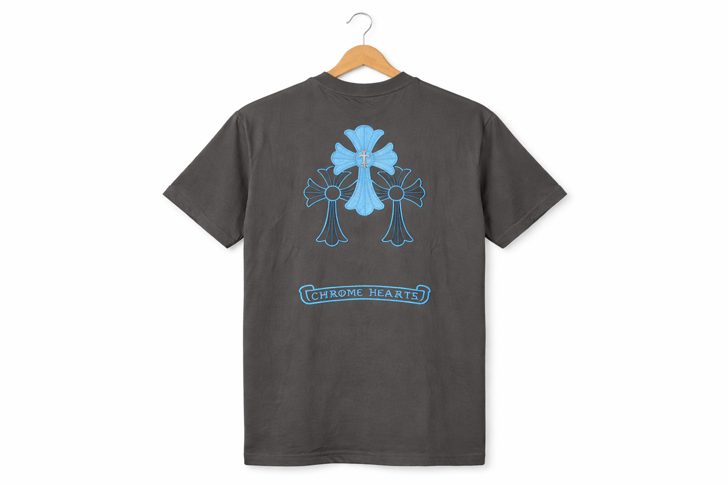 Chrome Heart Round Neck T-shirt