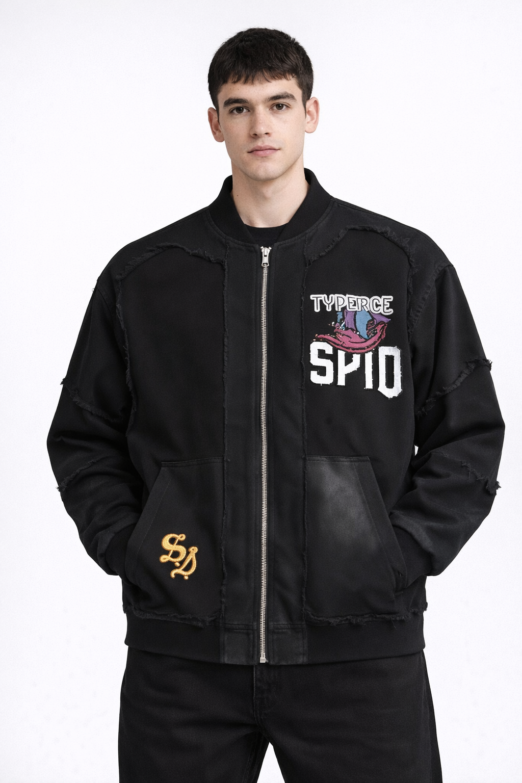 Cartoon Half Sleeve Jacket