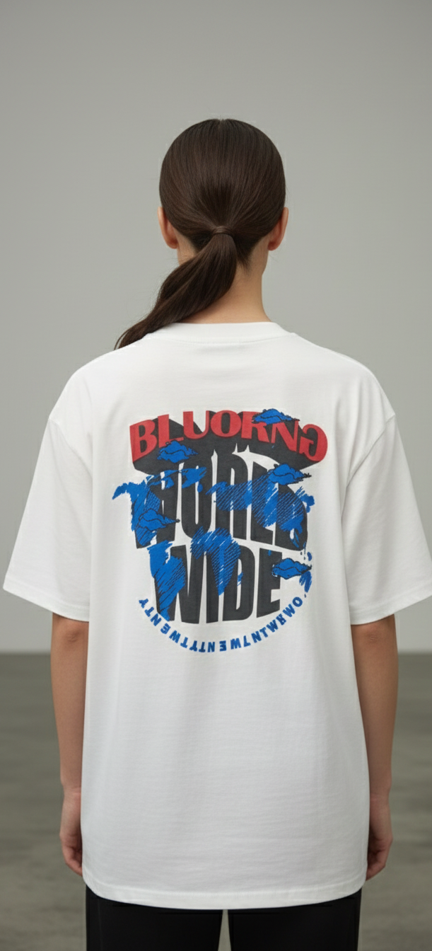 Bluorang Round Neck T-Shirt