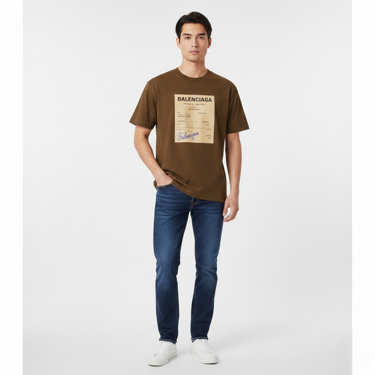 Balenciaga Round Neck T-shirt